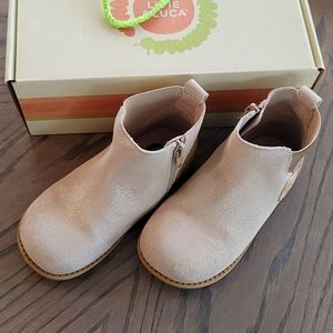 Livie and Luca Gold Shimmer Wink Boots